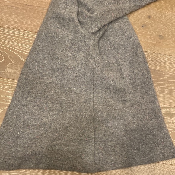 White + Warren 100% Cashmere Cardigan Open Front Sweater Longline Soft Size S - Picture 9 of 12